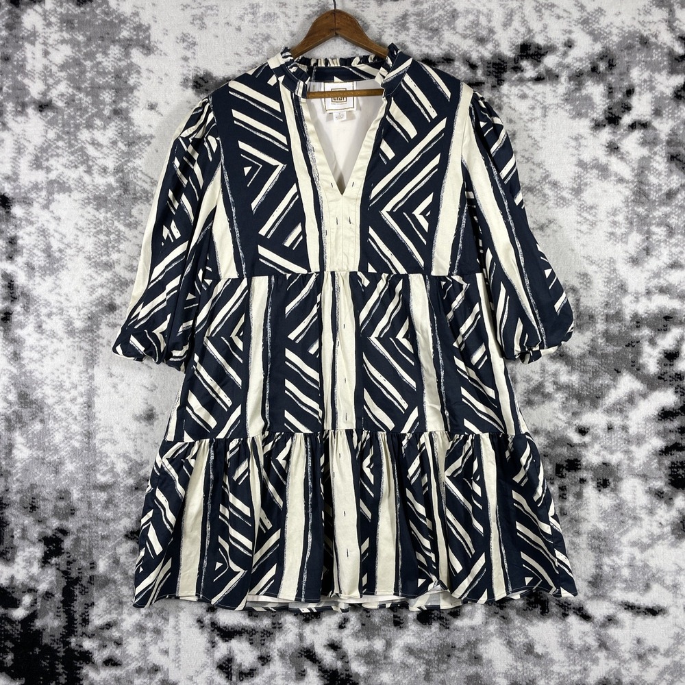 Emily McCarthy Frankie Dress Womens Size Small Tiered Mini Babydoll